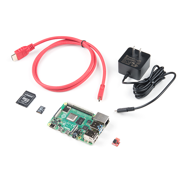 Pi 4 Basic Kit in Parts