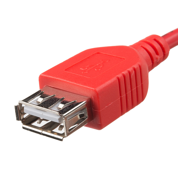 Pi Zero Micro-B to USB A socket - 5in