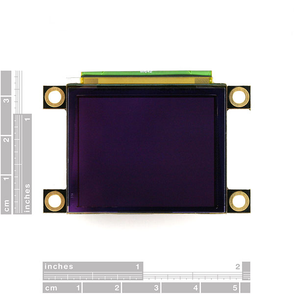 Serial Miniature OLED Module - 1.7" (uOLED-160-G1GFX)