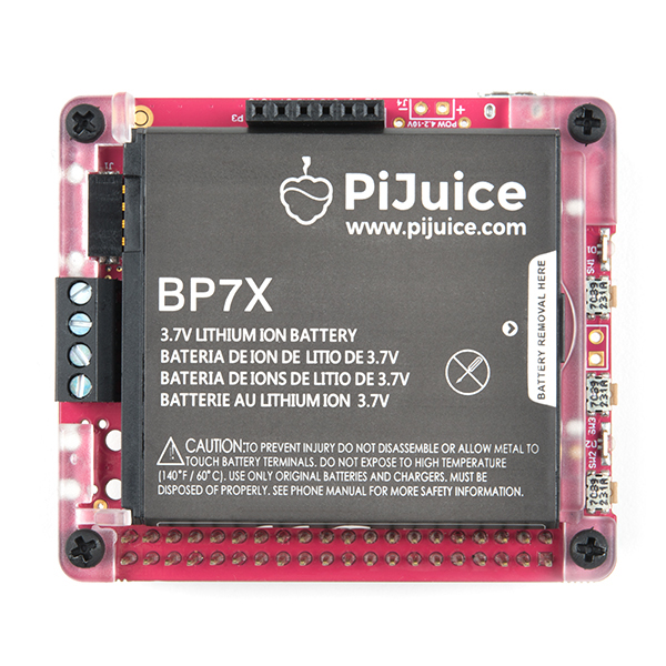 PiJuice HAT - Raspberry Pi Portable Power Platform