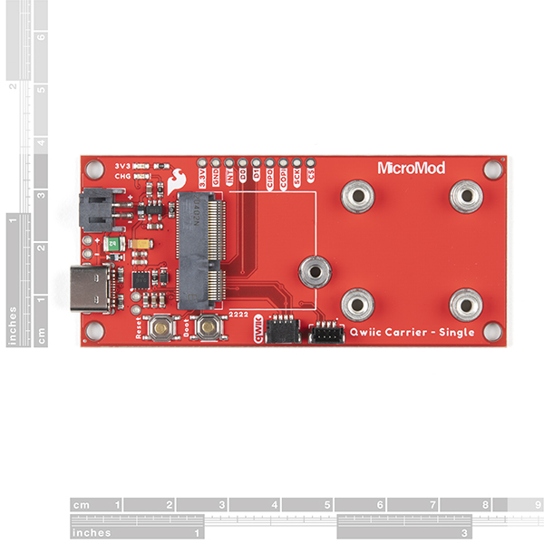 SparkFun MicroMod Qwiic Carrier Board - Single