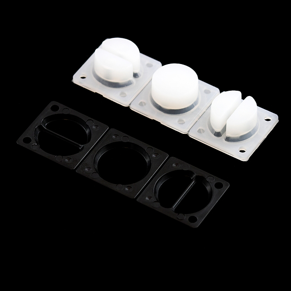 Mini Button Pad Set - White