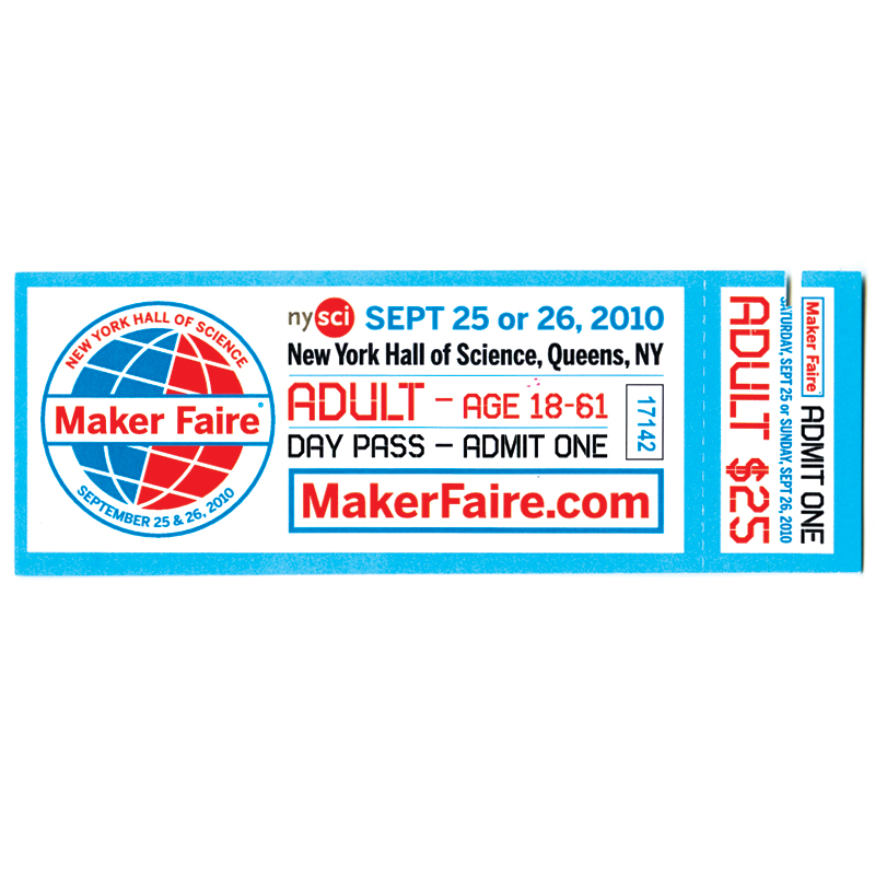 Maker Faire New York T-Shirt and Free Ticket!