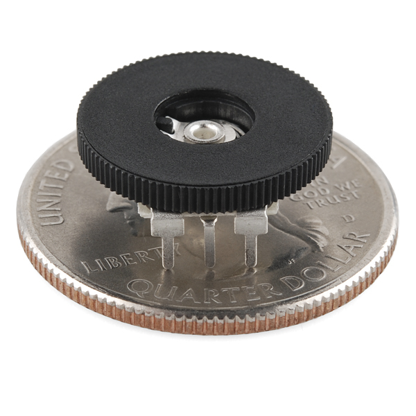 Thumbwheel Potentiometer - 10k Ohm, Linear