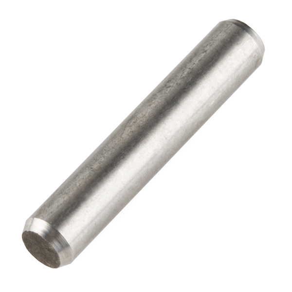 Shaft - Solid (Stainless; 3/16"D x 1"L)