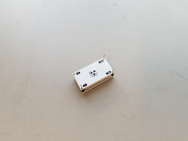 The second white PCB has been added to the stack