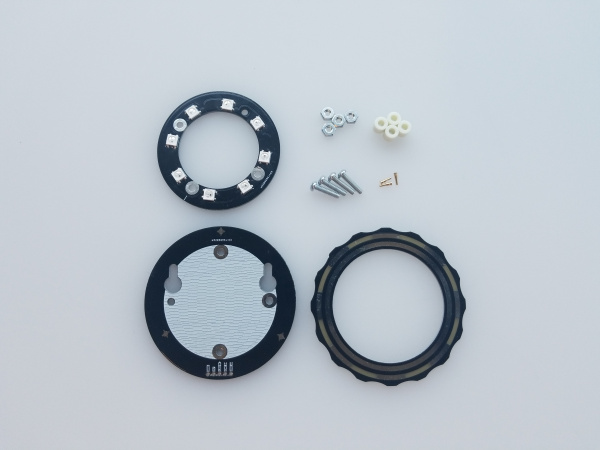 top down shot of all kit components as described above