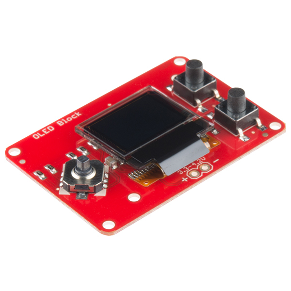 SparkFun Edison OLED Block