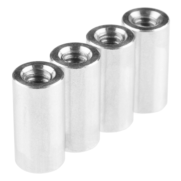 Standoff - Aluminum Threaded (6-32; 1/2", 4 Pack)