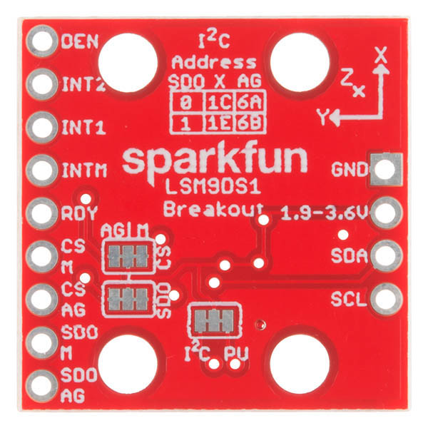 SparkFun 9DoF IMU Breakout - LSM9DS1