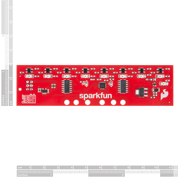 SparkFun Line Follower Array Dimensions