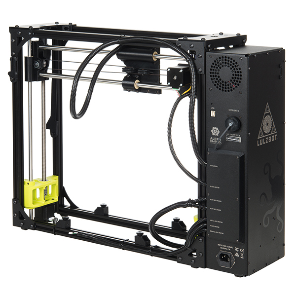 Lulzbot Taz 6 3D Printer Back