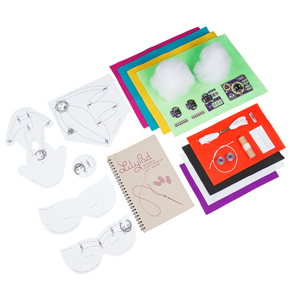 Lilypad Sewable Electronics kit