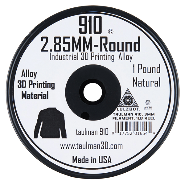 Alloy 910 Filament 2.85mm - 0.45kg (Natural)
