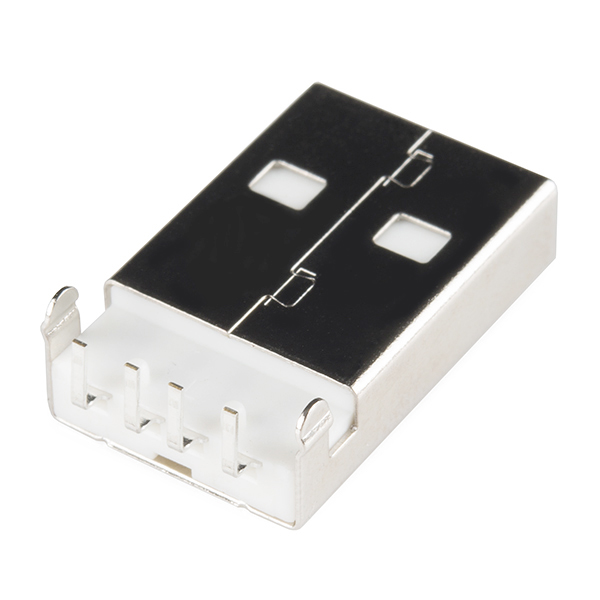 2x Connecteur à souder USB type A male 2x USB type A Male solder connector 