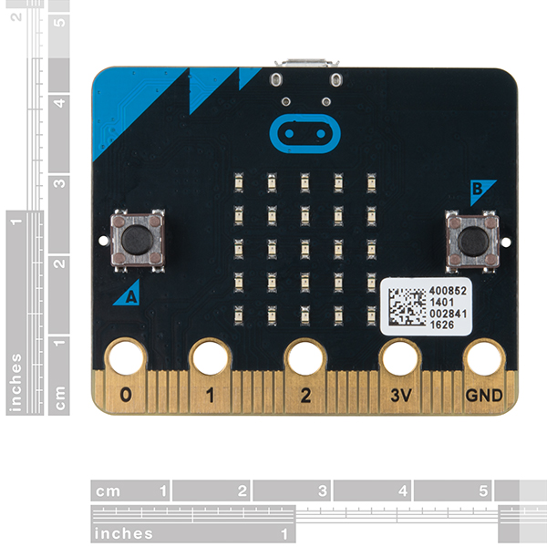 micro:bit dimensions