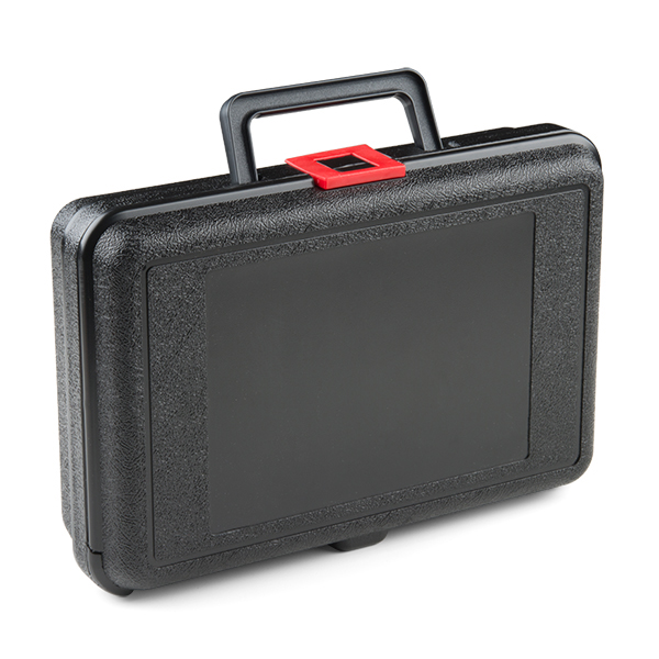 SparkFun Education - Kits and Materials - Carrying Case - Black HDPE