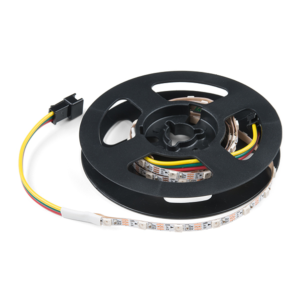 Skinny LED RGBW Strip - Addressable, 1m, 60LEDs (SK6812)