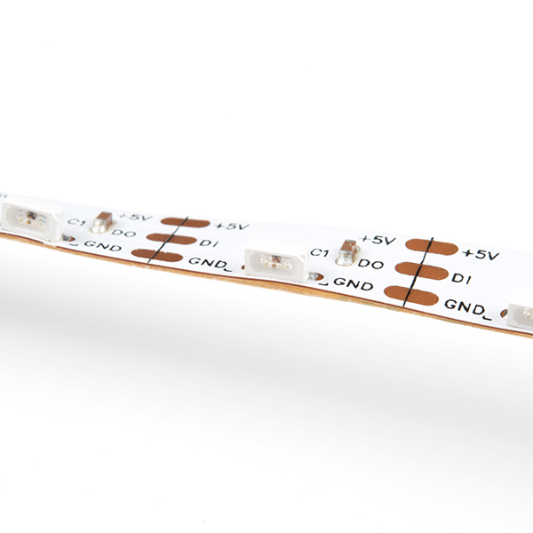 Skinny Side-Lit LED RGBW Strip - Addressable, 1m, 60LEDs (SK6812)