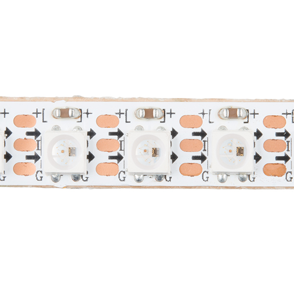 Skinny LED RGBW Strip - Addressable, 1m, 144LEDs (SK6812)