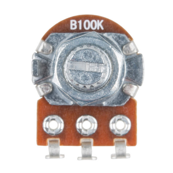 5 Pcs B100K 100K Ohm 3 Terminals Rotary Audio Single Linear Potentiometer Pot