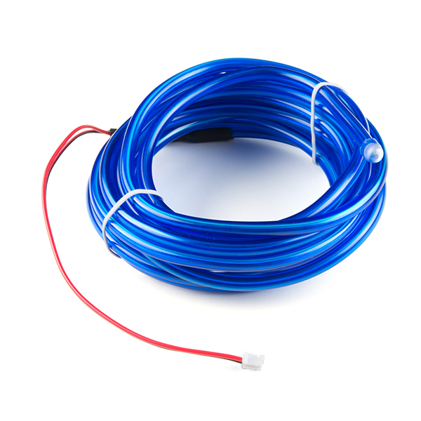 Bendable EL Wire - Blue 3m - COM-14697 - SparkFun Electronics