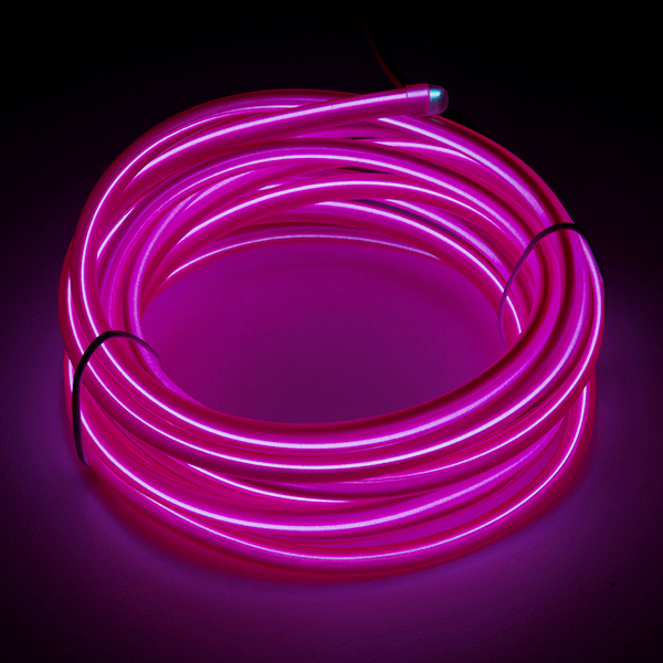 Bendable EL Wire - Pink 3m