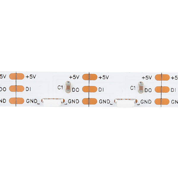 Skinny Side-Lit LED RGB Strip - Addressable, 1m, 60LEDs (SK6812)