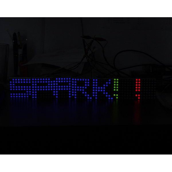 SparkFun LED Matrix - Serial Interface - Red/Green/Blue
