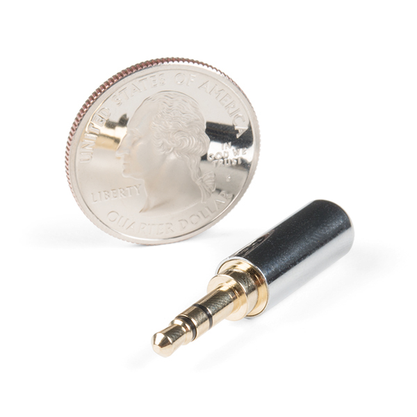 TRS Audio Plug - 3.5mm (Metal)