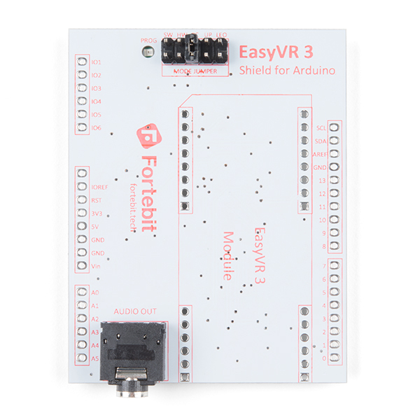 EasyVR 3 Plus Shield for Arduino