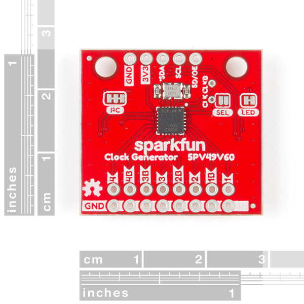 SparkFun Clock Generator Breakout - 5P49V60 (Qwiic)