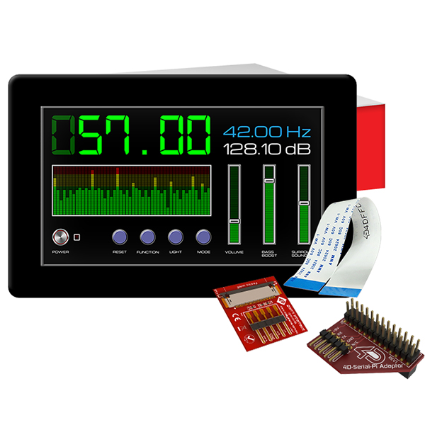 7.0" Gen4 Display for Raspberry Pi - Capacitive Touch