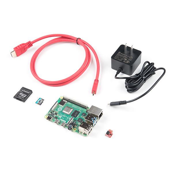 Hutopi Starter Kit Raspberry Pi 4 4 Go - Kit Raspberry Pi