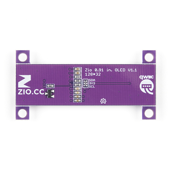 Zio Qwiic OLED Display (0.91 in, 128x32)