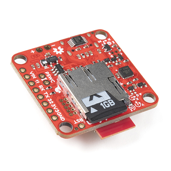 microSD Socket with microSD Card