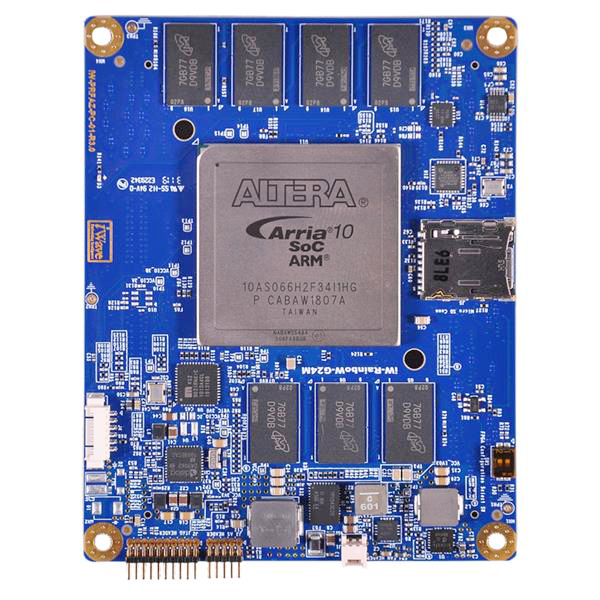 Arria 10 SoC with 3 speed (Dual ARM Cortex A9 + 270K LE)