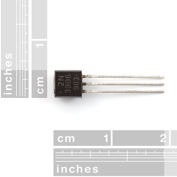 Transistor - PNP 60V 200mA (2N3906)