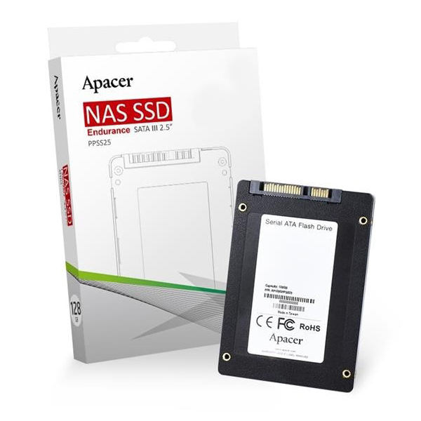 Apacer Technology Inc. 2.5” NAS Solid State Drive - 128GB