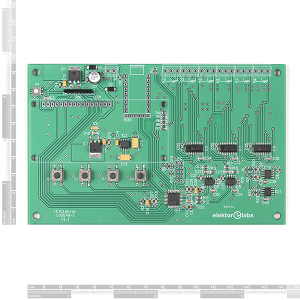 Elektor 6-Channel Temperature Monitor & Logger – Partly Assembled Module