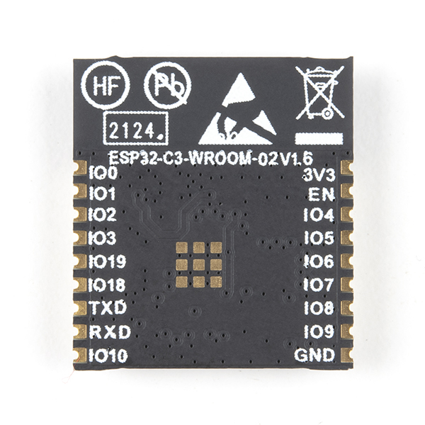 ESP32-C3 WROOM Module - 4MB (PCB Antenna)