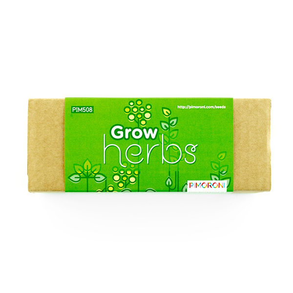 Pimoroni PIM518 Grow - Grow Kit + Herb Pack