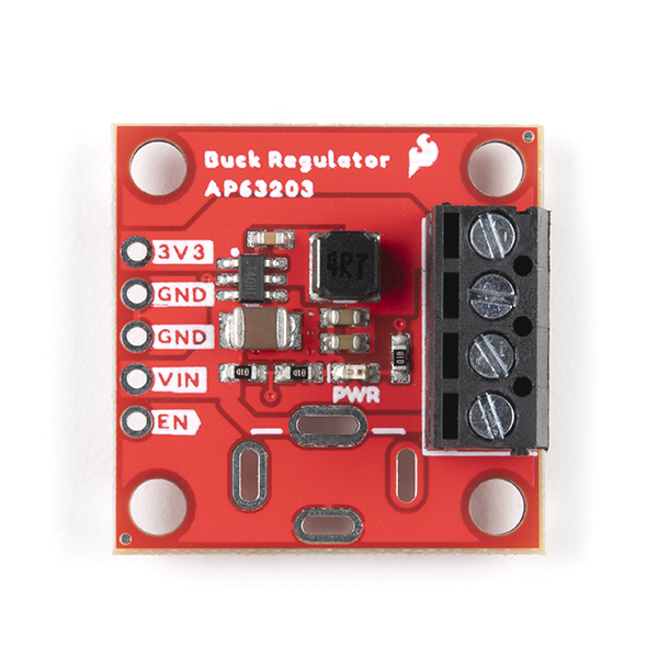 uhøjtidelig entusiastisk hensigt SparkFun Buck Regulator Breakout - 3.3V (AP63203) - COM-18356 - SparkFun  Electronics