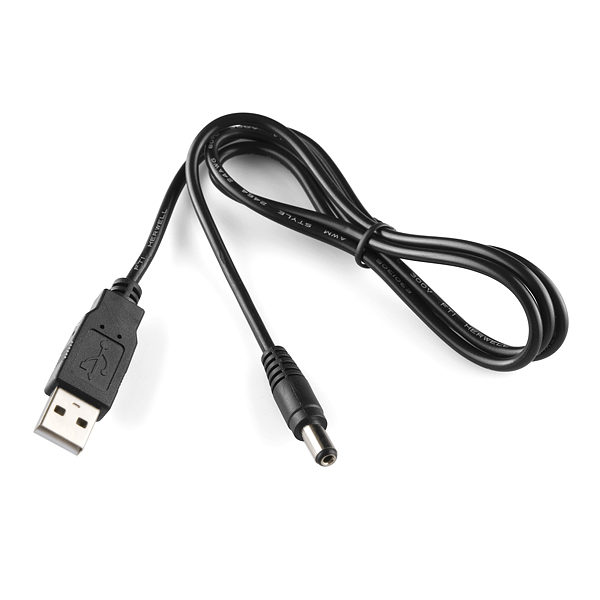 Occus 1x 5.5x2.1mm Female to Mini USB Male Barrel Adapter Charging Cable Connector Cable Length: Micro USB Cable