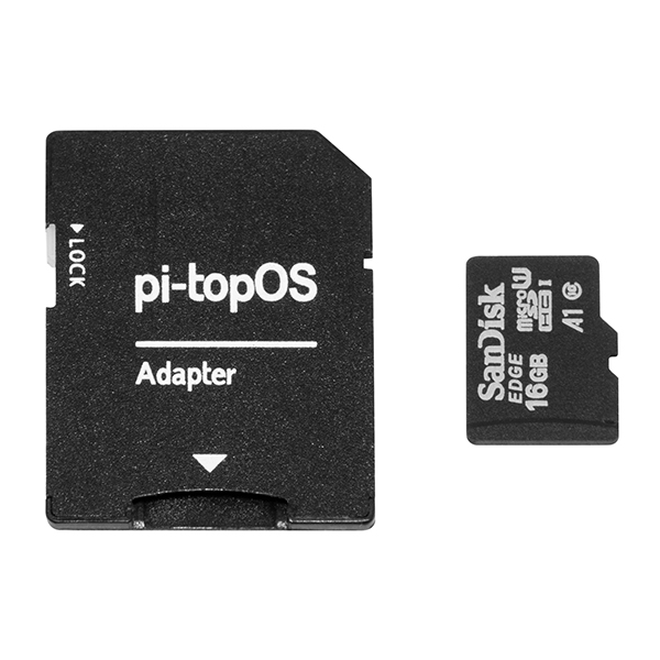 16GB SD Card with latest pi-top OS