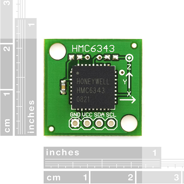 Compass Module with Tilt Compensation - HMC6343