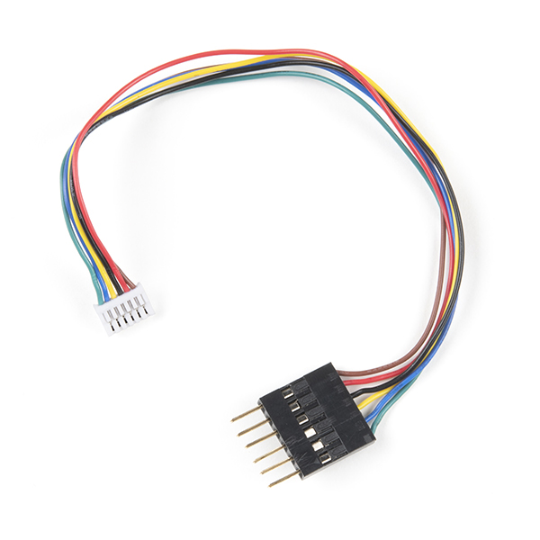 Breadboard to JST-GHR-06V Cable - 6-Pin x 1.25mm Pitch (Single Connector)