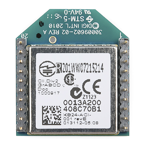 XBee 1mW Chip Antenna - Series 1 (802.15.4)