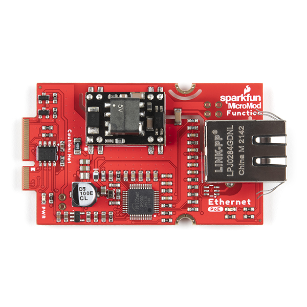 SparkFun MicroMod Ethernet Function Board - W5500