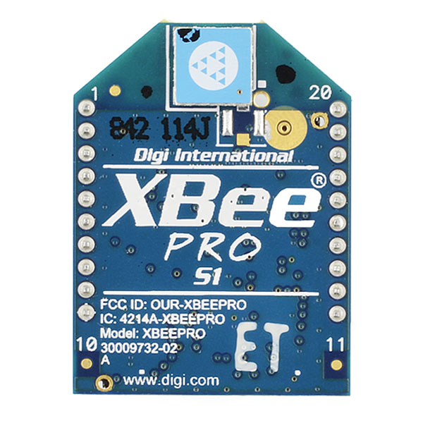 XBee Pro 60mW Chip Antenna - Series 1 (802.15.4)